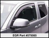 EGR 16-17 Toyota Tacoma In-Channel Window Visors - Matte (575085) - 575085