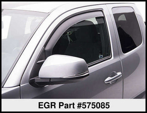 EGR 16-17 Toyota Tacoma In-Channel Window Visors - Matte (575085) - 575085