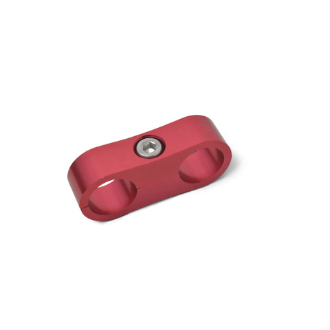 Russell Hose Separator For -6 Braided Red Anodize (2 Pack) - 654300