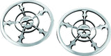Kuryakyn Zombie Speaker Grill 14-Up Touring Chrome - 7373