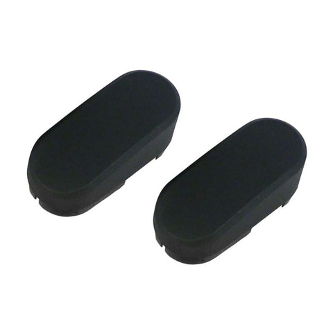 Westin Front & Rear End Cap Kit w/screws and retainer sleeves - Black - 22-6004