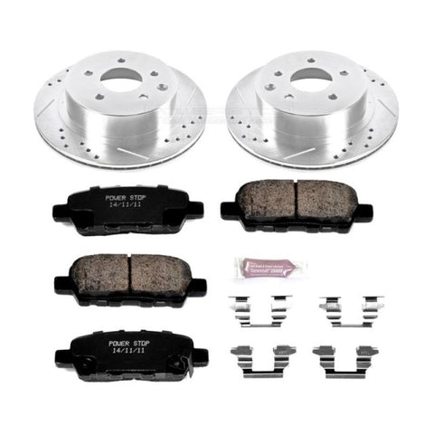 Power Stop 11-19 Nissan Leaf Rear Z23 Evolution Sport Brake Kit - K6761