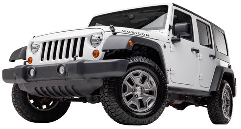 Rugged Ridge NightHawk Light Brow PSC 07-18 Jeep Wrangler JK/JKU - 12034.41PSC