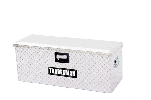 Tradesman Aluminum ATV Flush Mount Storage Box (32in.) - Brite - 288271A