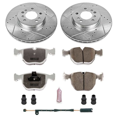 Power Stop 00-06 BMW X5 Front Z26 Street Warrior Brake Kit - K879-26
