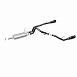 Magnaflow 09-15 Dodge Ram 1500 V8 Dual Spilt Rear Exit Black Stainless C/B Perf Exhaust - 15363
