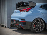 aFe Hyundai Veloster N 21-22 L4-2.0L (t) Takeda Cat-Back Exhaust System- Black Tips - 49-37030-B