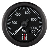 Autometer Stack 52mm 0-1100 Deg C Pro Stepper Motor Exhaust Gas Temp Gauge - Black - ST3313