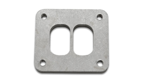 Vibrant Divided Turbo Inlet Flange for Borg Warner S-Series Divided T4 - Mild Steel - 19864