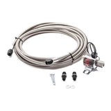 Snow Performance Braided SS Line Trunk Mount Upgrade (4AN SS Braided Line Systems) - SNO-40012-BRD