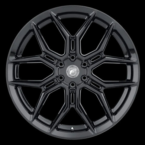Forgestar X12 22x10 / 6x135 BP / ET30 / 6.68in BS Gloss Black Wheel - F03120089P30