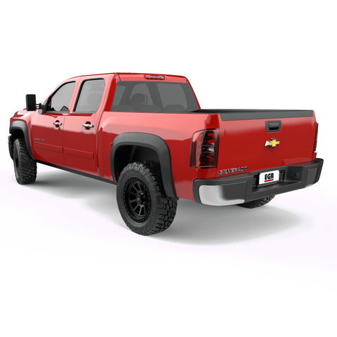 EGR 07-13 Chevrolet Silverado 1500 69.3in Bed Standard Style Fender Flares(Set of 4)- Textured Black - BLF2023