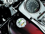Kuryakyn Informer LED Fuel & Battery Gauge Chrome - 7282