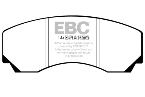 EBC AP Racing CP6320 Caliper Bluestuff Brake Pads - DP5031NDX