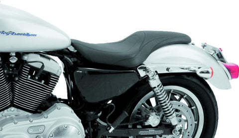 Mustang 04-21 Harley Sportster Tripper Fastback 1PC Seat - Black - 76290
