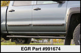 EGR Crew Cab Front 41.5in Rear 38in Bolt-On Look Body Side Moldings (991674) - 991674