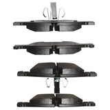 R1 09-17 BMW Activehybrid 7 Rear Semi Met Brake Pads - 2311-0919-10