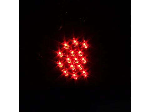 Raxiom 05-06 Toyota Tacoma LED Tail Lights- Black Housing- Red/Clear Lens - TT5926