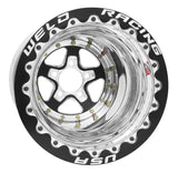 Weld Alumastar 2.0 15x12 / 5x4.75 BP / 5in. BS Black Wheel - Black Single Bead Lock MT - 88B512280F