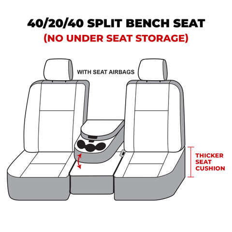 Covercraft 13-16 Dodge RAM Carhartt Super Dux SeatSaver Custom Front Row Seat Covers - Black - SSC3435COBK