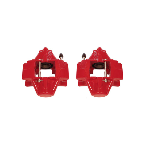 Power Stop 98-05 Lexus GS300 Rear Red Calipers w/o Brackets - Pair - S2840