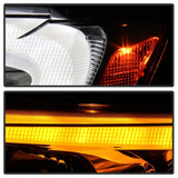 Spyder 11-13 Jeep Grand Cherokee - Light Bar Proj Headlights - Halo Model - Chro - PRO-YD-JGC11-LB-C - 5085801