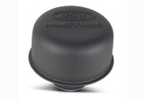 Ford Racing Black Crinkle Finish Breather Cap w/ Ford Mustang Logo - 302-221