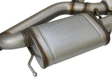 aFe MACHForce XP 3in 304 SS Cat-Back Dual Mode Exhaust w/ Polished Tips 16-17 Cadillac ATS-V V6-3.6L - 49-34078-P