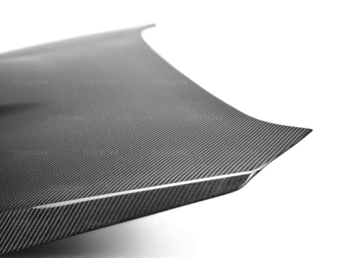 Seibon 2015 Subaru WRX/STI OEM Style Carbon Fiber Hood - HD15SBIMP-OE