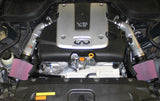 K&N 07-08 G35 Dual Silver Typhoon Short Ram Intakes - 69-7082TS
