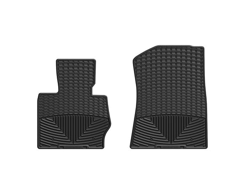 WeatherTech 11+ BMW X3 Front Rubber Mats - Black - W258