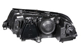 ANZO 2001-2005 Volkswagen Passat Projector Headlights w/ Halo Black - 121357