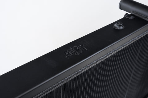CSF 93-98 Toyota MK4 Supra Radiator - Black Finish - 2882B