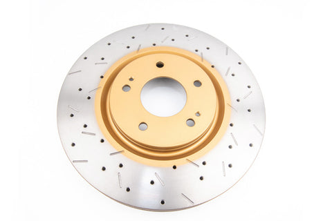 DBA 03-05 Evo 8/9 Front Drilled & Slotted 4000 Series Rotor - 4418XS