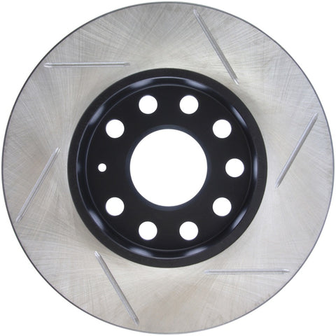 StopTech Power Slot 05-10 VW Jetta (except Wagon) Rear Left Slotted Rotor - 126.33105SL
