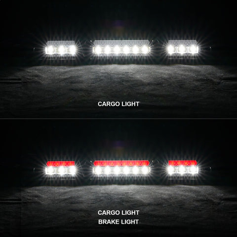 ANZO 15-20 Ford F-250 - F-550 LED Third Brake Light - Black Housing/Clear Lens - 531111