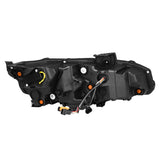 AlphaRex 16-21 Honda Civic NOVA-Series LED Proj Headlights Alpha-Black w/Actv Lgt & Seq.Sig / SB DRL - 880492