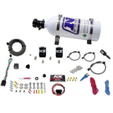 Nitrous Express Dodge Hemi/SRT8 Single Nozzle Fly By Wire Nitrous Kit (35-150HP) w/5lb Bottle - 20918-05
