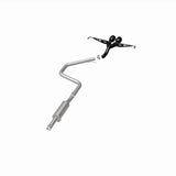 MagnaFlow 2019 Hyundai Veloster 1.6L 2.5in Center Exit Stainless Steel Cat-Back Exhaust w/Blk Tips - 19455