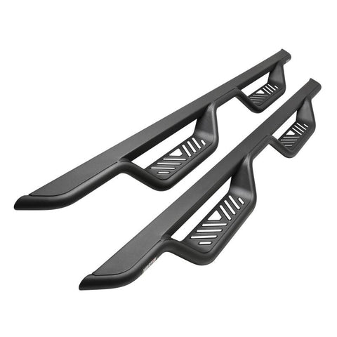 Westin 19-22 Chevrolet Silverado / GMC Sierra Double Cab Outlaw Nerf Step Bars - Textured Black - 20-14125
