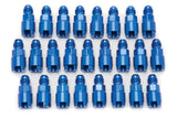 Russell Performance Adapter -6 AN Male to 5/16in Quick Disconnect Screw - Blue (Bulk Pkg 25) - 644118