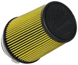 Airaid Universal Air Filter - Cone 4in Flange x 6in Base x 4-5/8in Top x 7in Height - Synthamax - 705-456
