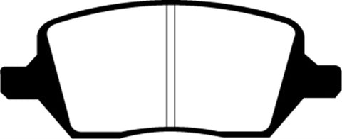 EBC 11-12 Vpg VPG 4.6 Greenstuff Rear Brake Pads - DP21737