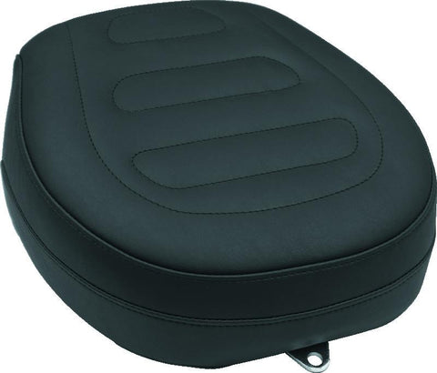 Mustang 13-17 Harley Softail Breakout Standard Touring Passenger Seat Trapezoid - Black - 76579