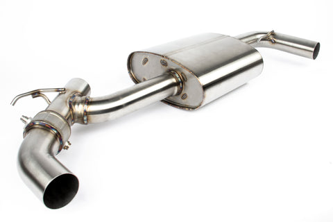 Dinan 17-24 Mini Cooper Clubman/Countryman S ALL4 (F54/F60) Valved Axleback Exhaust - Polished Tips - D660-0084