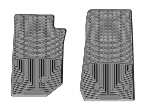WeatherTech 2014-2016 Jeep Wrangler Unlimited Front Rubber Mats - Grey - W321GR