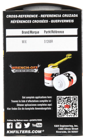 K&N Oil Filter Wrench-Off 3.656in OD x 5.719in H - HP-1018