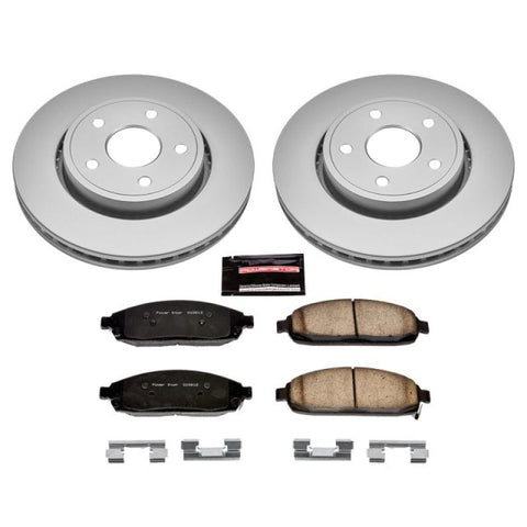 Power Stop 06-10 Jeep Commander Front Z17 Evolution Geomet Coated Brake Kit - CRK2219