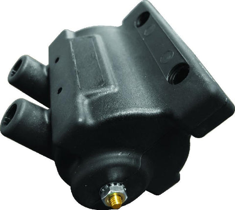 Twin Power 85-99 Big Twin 85-03 XL Exc EFI Power Ignition Coil Black Replaces H-D 31614-83A - 210528