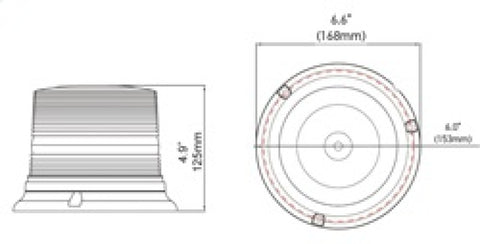 Hella StrobeType Beacon 2Wb - H27115001